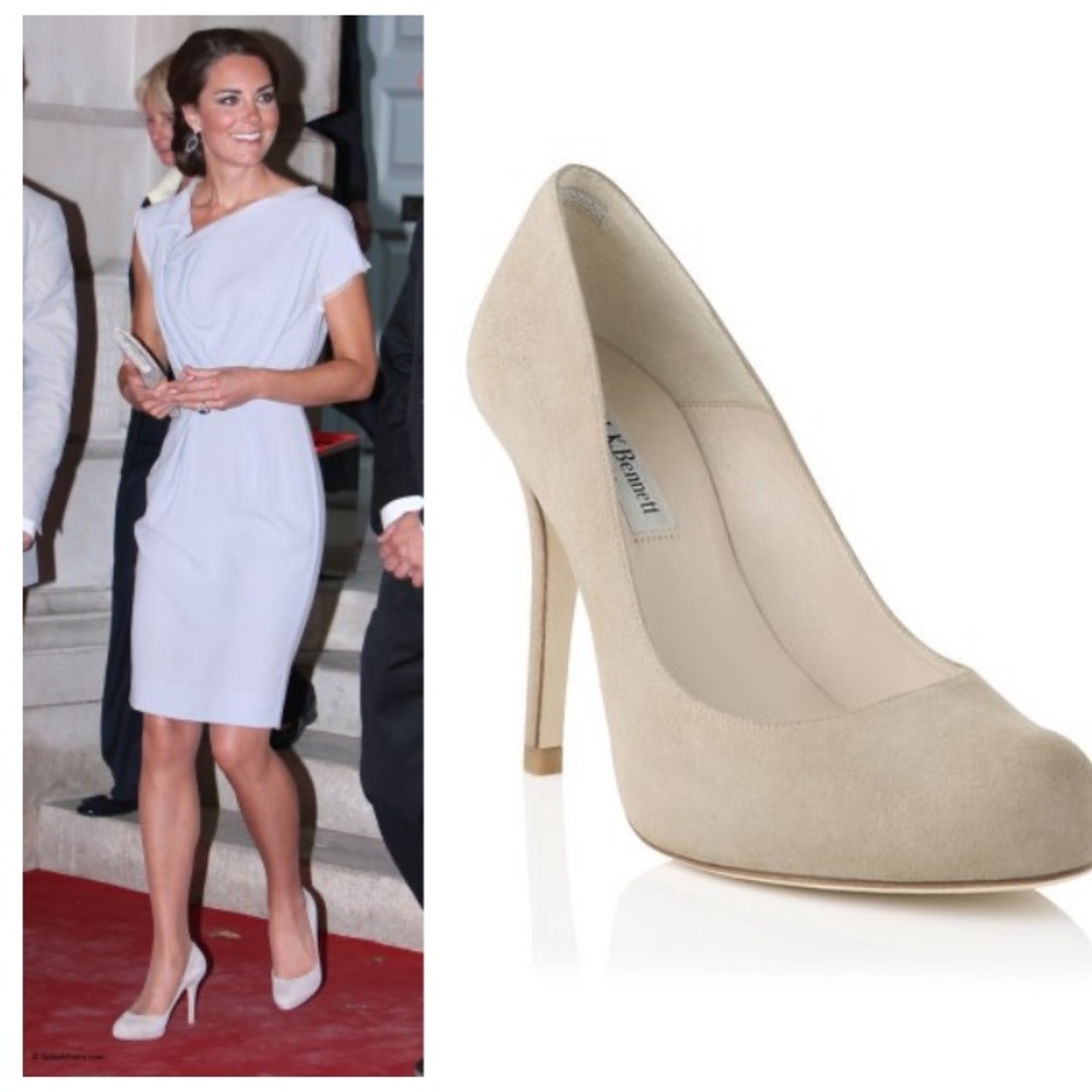 L.K. Bennett Nude Pumps